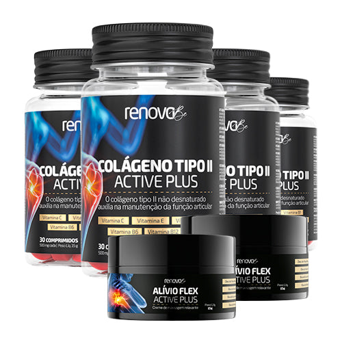 4 Colágenos Tipo 2 + 2 Balm de Dores