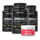 3 Ômega 3 + 1 Creme Retinol