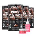 4 Whey + 1 Sérum + 1 Retinol