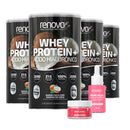 4 Whey + 1 Sérum + 1 Retinol