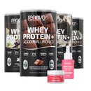 4 Whey + 1 Sérum + 1 Retinol